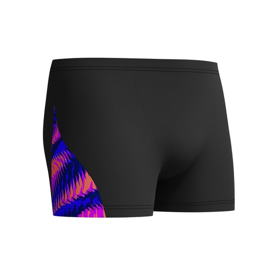 Speedo - Badeshorts für Herren, Rundum bedruckt (Schwarz/Bunt) - Image 2