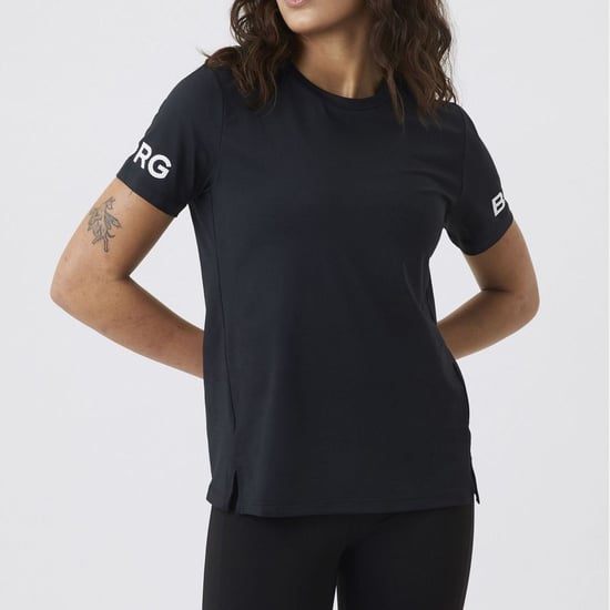 Björn Borg - Ladies Classic Training Short Sleeve T-Shirt - Schwarz - Image 3