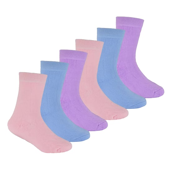 Socken Snob - 12 Paar Multipack Kinder Thermosocken - Pastell - Image 3