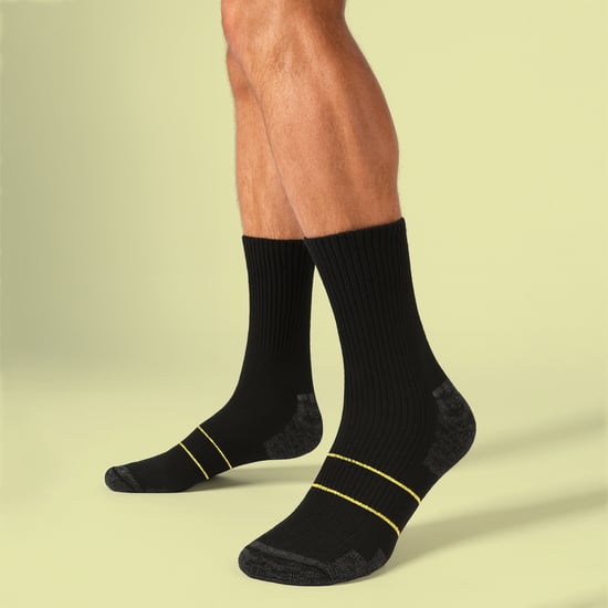 Atmungsaktive Woll-Arbeitssocken | Comodo | Dicke Hochleistungs-Stiefelsocken - Schwarz - Image 5