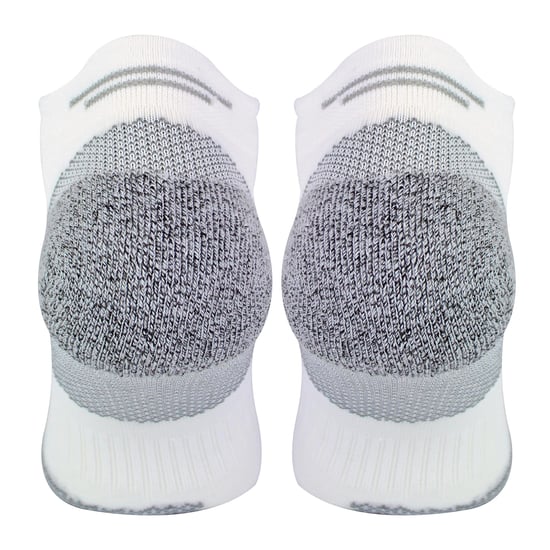 Comodo - Hi Viz Running Socken | Leichte Anti-Blasen-Sport-Socken - Weiß-Limette - Image 5