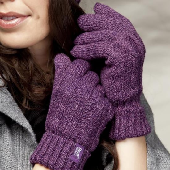 Heat Holders - Womens Cable Knit 2.3 tog Handschuhe für den Winter - Image 4