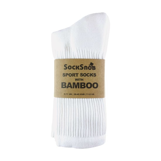 Socken Snob - 6 Pack Herren Bambus Bio-Baumwolle laufen Sport Socken - Image 2