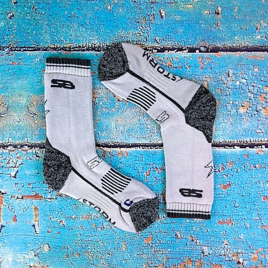 2 Paar Damen Atmungsaktive Baumwoll-Walking-Socken mit Fußgewölbestütze - Image 3