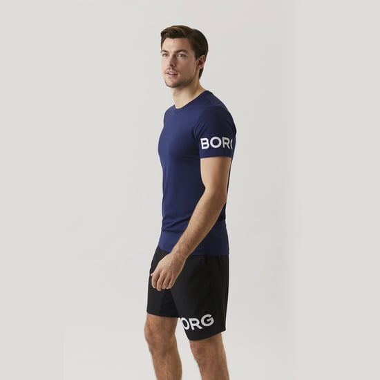 Björn Borg - Herren-Hochleistungs-T-Shirt mit kurzen Ärmeln - Navy - Image 3