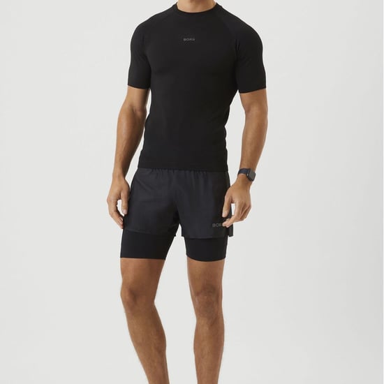 Björn Borg - Mens Short Sleeve Seamless Running T-Shirt - Schwarz - Image 4