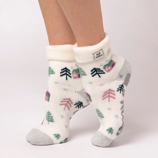 Gemütliche Umklapp-Bündchen Lounge-Socken | Warme Wintersocken für Frauen - Image 3