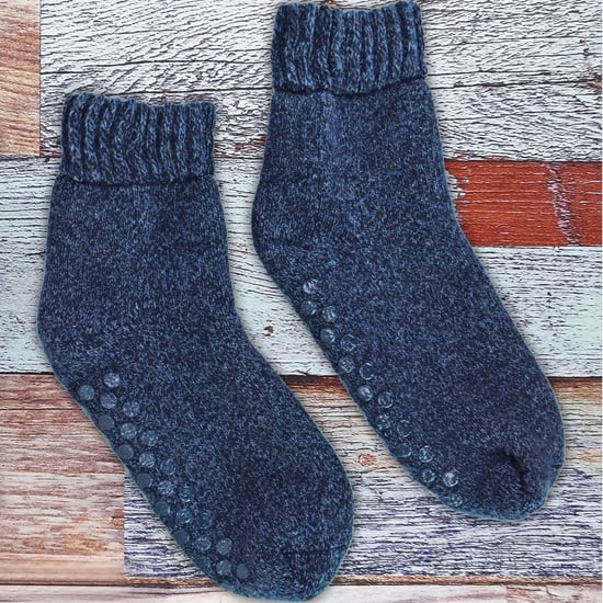 Socken Snob - 4 Paar Herren Merino Wolle Slipper Warm Dicke Socken - Assorted - Image 4