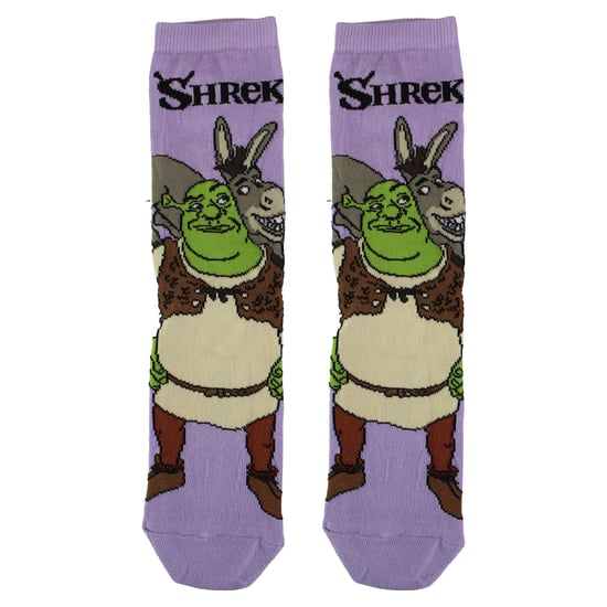 Damen Lustige Socken Shrek & Esel | Crew Witzige Kniestrümpfe | Shrek Geschenke - Image 4