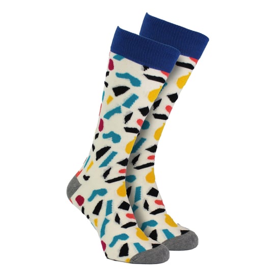 HS von Happy Socks - Herren 3er-Pack Klassische Gestreifte Dresssocken - Streifen (Helle Farben) - Image 5