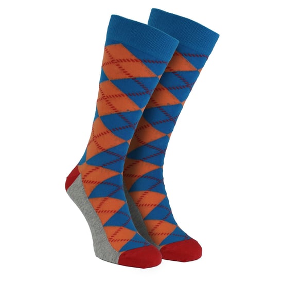 HS von Happy Socks - Herren 3er-Pack klassische Struktur-Anzugsocken - Target (Blau) - Image 5