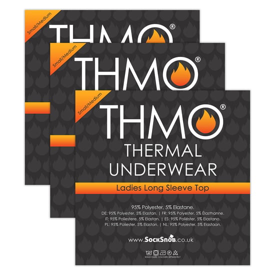 3er-Pack Damen Langarm-Thermoshirts für den Winter - Image 2