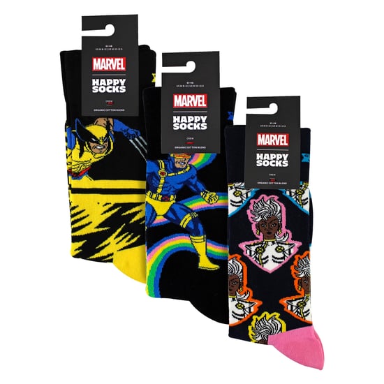 3er Pack X-Men Socken Bundle Neuheitssocken | Geschenkidee - Image 2