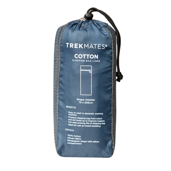 Baumwoll-Schlafsack Hotelier Innenfutter Weich Atmungsaktiv Reisen Wandern Outdoor - Image 2