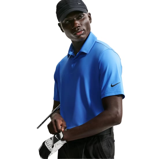 Nike - "Velocity" Poloshirt für Herren (Blau/Schwarz) - Image 3