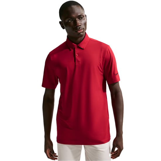 Nike - "Velocity" Poloshirt für Herren (Rot/Schwarz) - Image 1