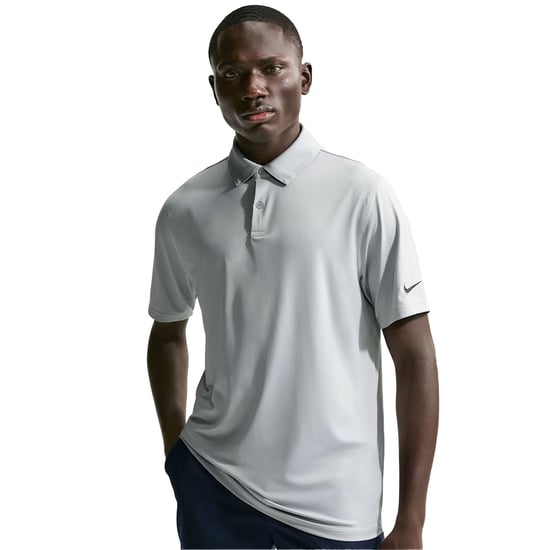 Nike - "Velocity" Poloshirt für Herren (Wolfsgrau/Weiß) - Image 1