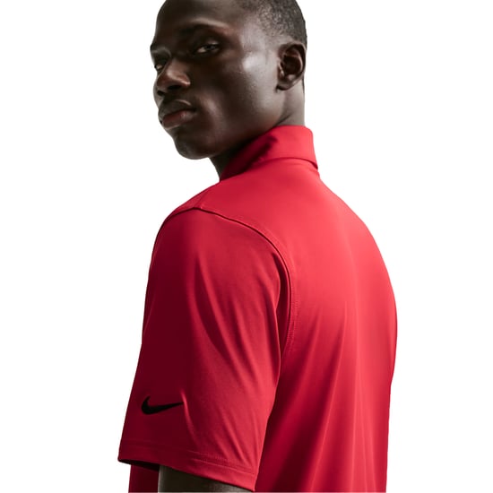 Nike - "Velocity" Poloshirt für Herren (Rot/Schwarz) - Image 3