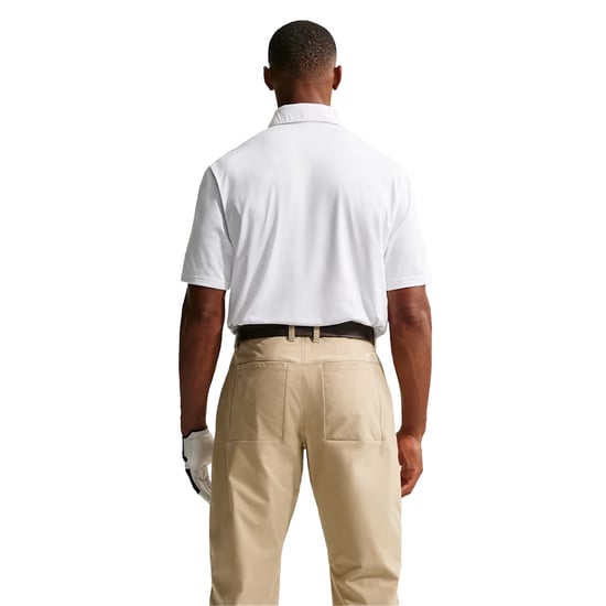 Nike - "Velocity" Poloshirt für Herren (Weiß/Schwarz) - Image 2