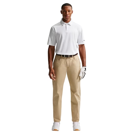 Nike - "Velocity" Poloshirt für Herren (Weiß/Schwarz) - Image 4