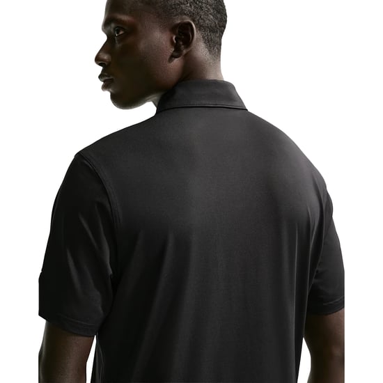 Nike - "Velocity" Poloshirt für Herren (Schwarz/Weiß) - Image 3