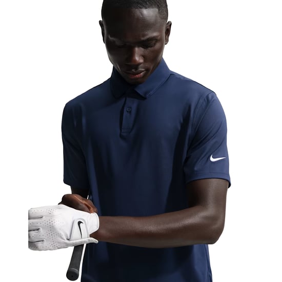 Nike - "Velocity" Poloshirt für Herren (Marineblau/Weiß) - Image 3