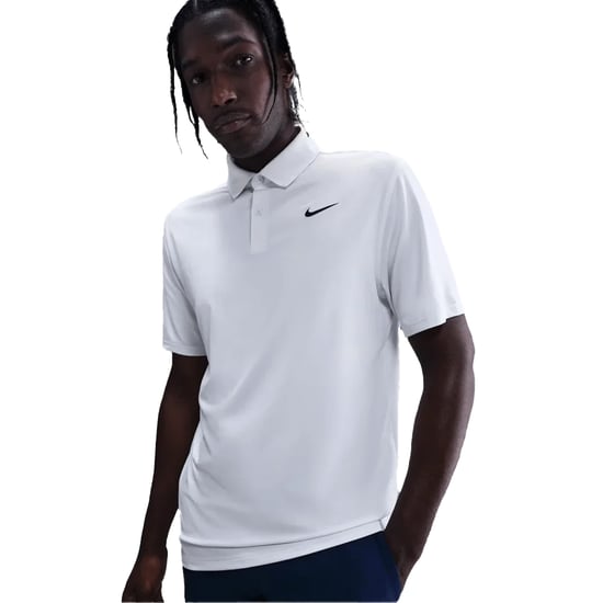 Nike - "Good" Poloshirt für Herren, Dri-FIT (Weiß/Schwarz) - Image 1