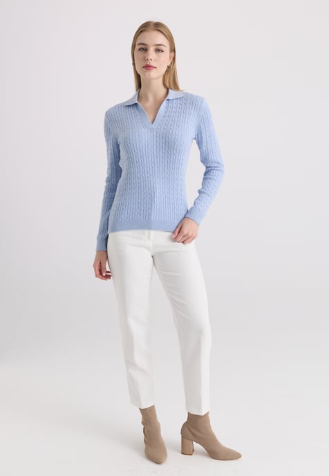 Pullover Pullover Mit Polokragen - Image 2