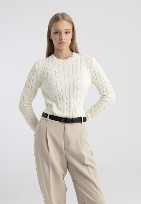 Pullover Rundhalspullover - Image 1