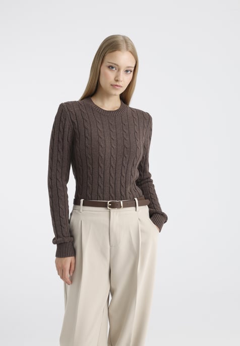 Pullover Rundhalspullover - Image 1