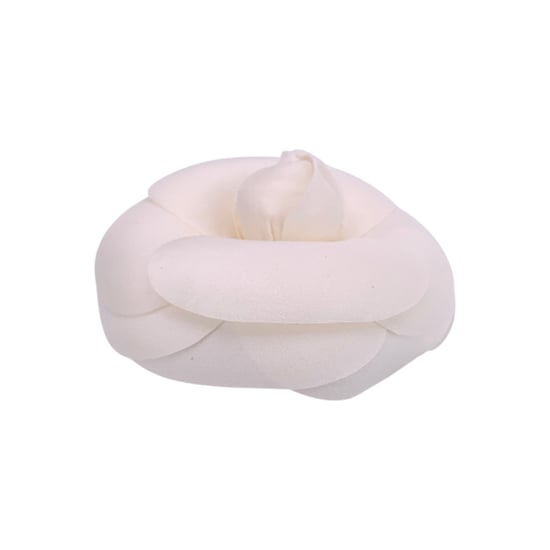 Chanel Vintage Stoffbrosche Kamelie - Image 5