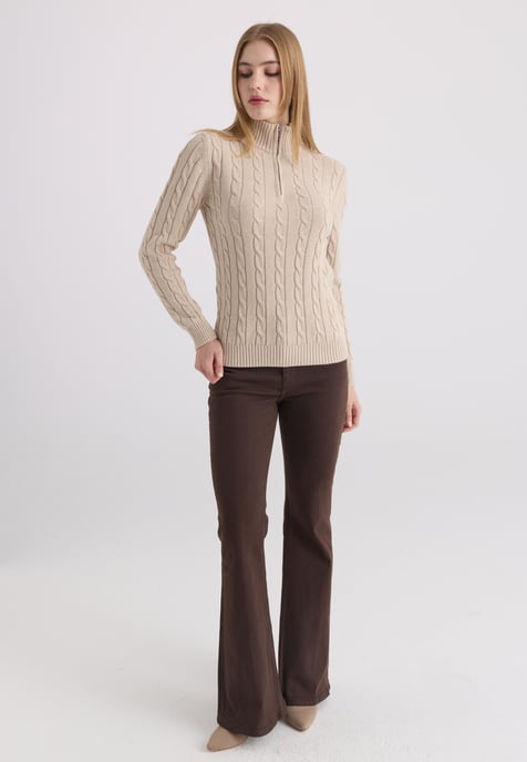 Pullover Pullover Mit Zopfmuster - Image 2