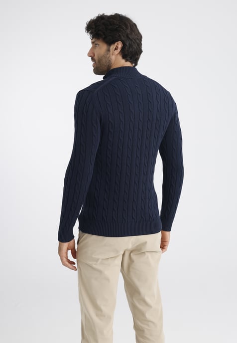 Pullover Pullover Mit Kurzem Reißverschluss - Image 4