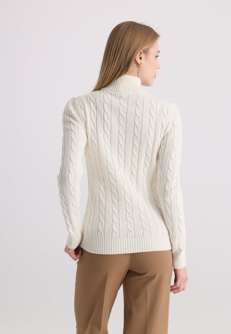 Pullover Pullover Mit Zopfmuster - Image 4