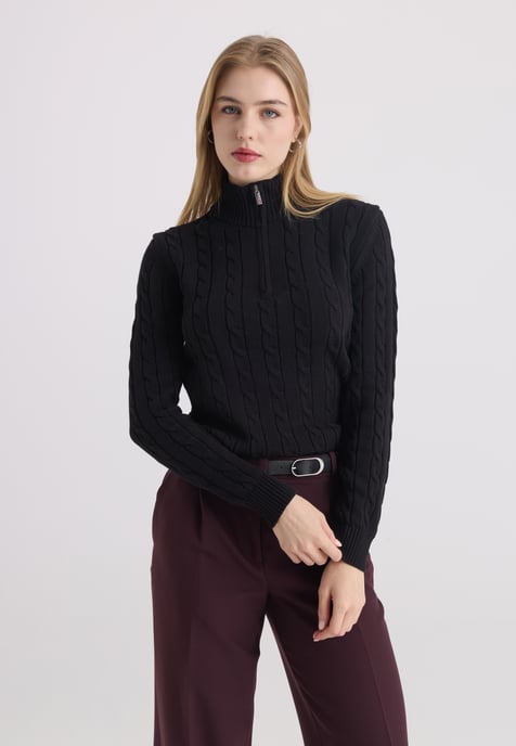 Pullover Pullover Mit Zopfmuster - Image 1