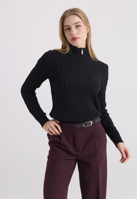 Pullover Pullover Mit Zopfmuster - Image 3
