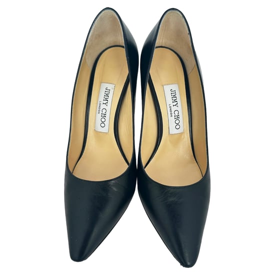 Jimmy Choo Romy 85 Pumps aus schwarzem Leder - Image 2