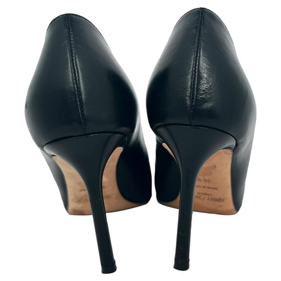 Jimmy Choo Romy 85 Pumps aus schwarzem Leder - Image 6