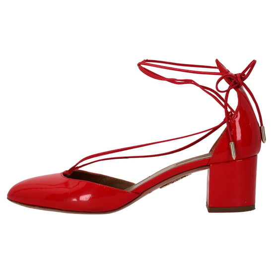 Aquazzura Alexa 50 Pumps aus rotem Lackleder - Image 2