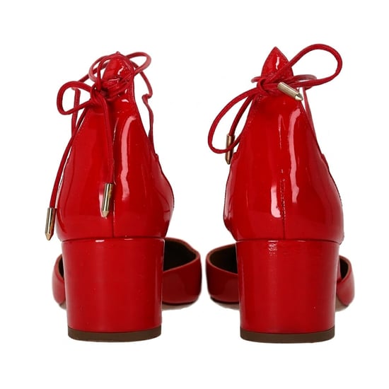 Aquazzura Alexa 50 Pumps aus rotem Lackleder - Image 3