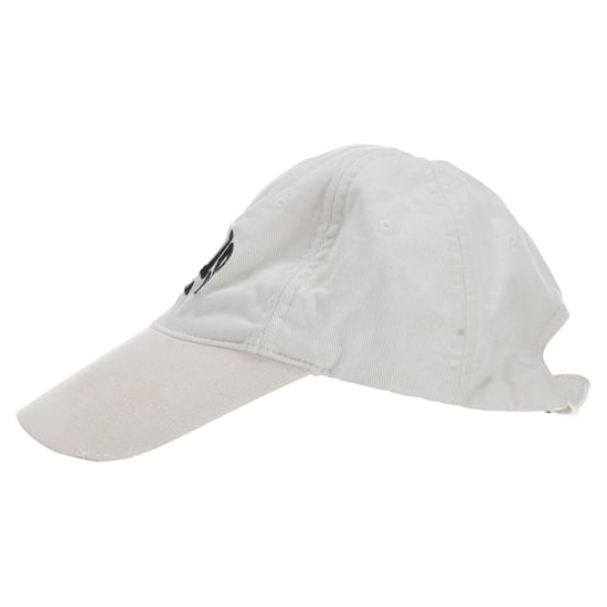 Balenciaga Paris bestickte Baseballkappe aus weißer Baumwolle - Image 2
