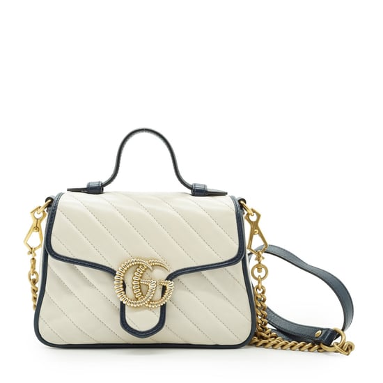 Gucci Lederhandtasche GG Marmont - Image 1