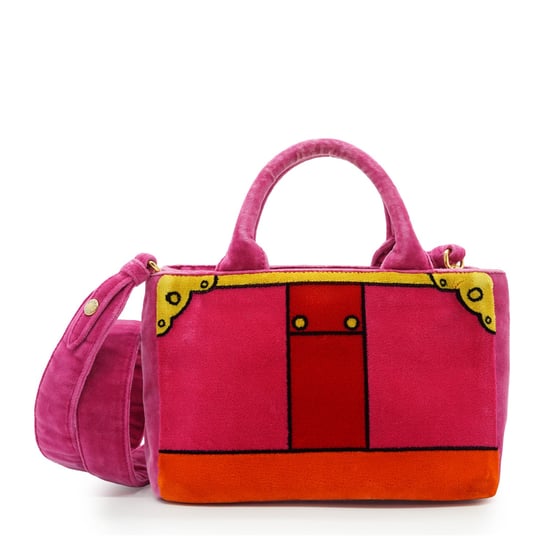 Prada Samt-Handtaschen-Cahier - Image 2