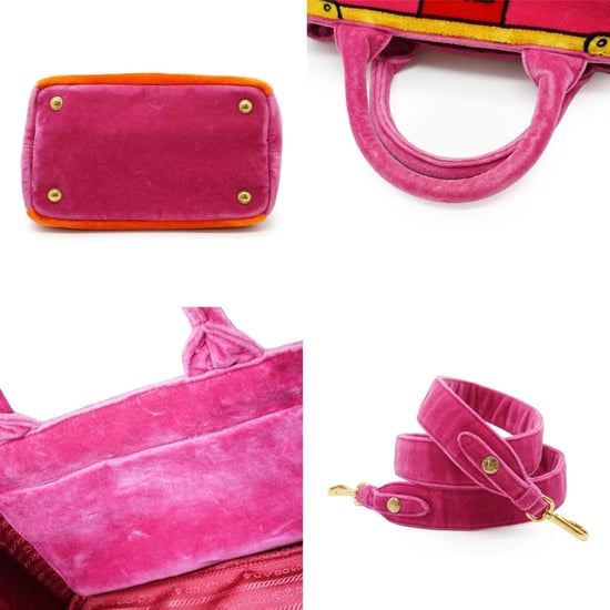 Prada Samt-Handtaschen-Cahier - Image 4