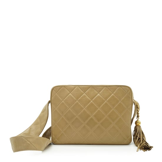 Chanel Vintage Leder-Schultertasche Kamera - Image 3