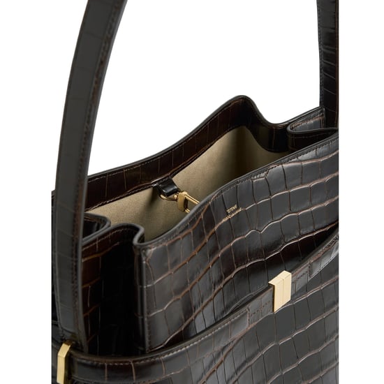 Toteme Bucket Bag in Kroko-Prägung - Image 3