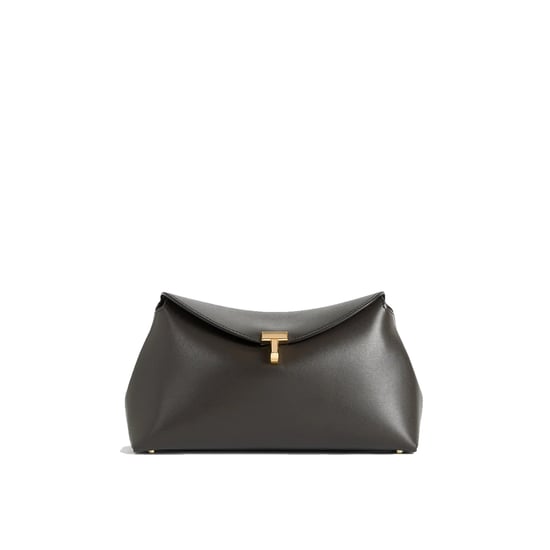 Toteme T-Lock Clutch aus Leder - Image 1