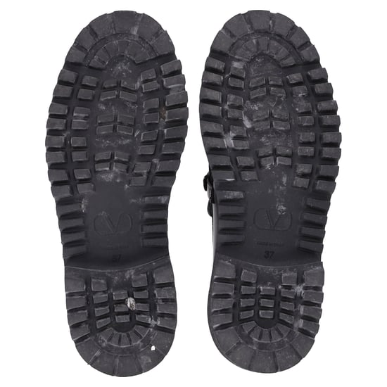 Valentino Garavani VLogo Signature Loafer aus schwarzem Kalbsleder - Image 6