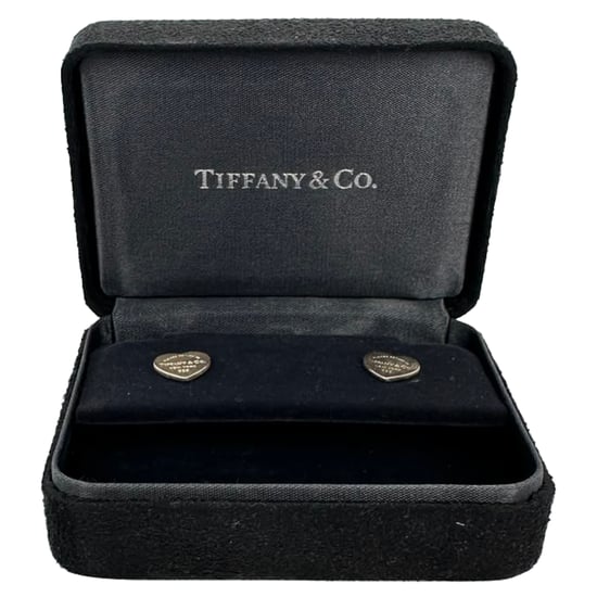 Tiffany & Co. Return to Tiffany Herzanhänger-Ohrstecker in Silber - Image 2