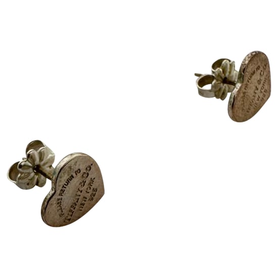 Tiffany & Co. Return to Tiffany Herzanhänger-Ohrstecker in Silber - Image 5